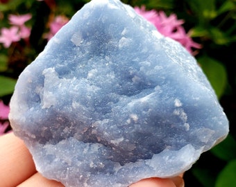 Angelite Natural Rough Raw Crystal Healing Gemstone Spiritual Chakra Stone Specimen
