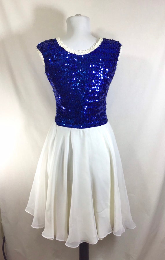 1990s Pair of Sequin Cheerleader Dance Costume Dre