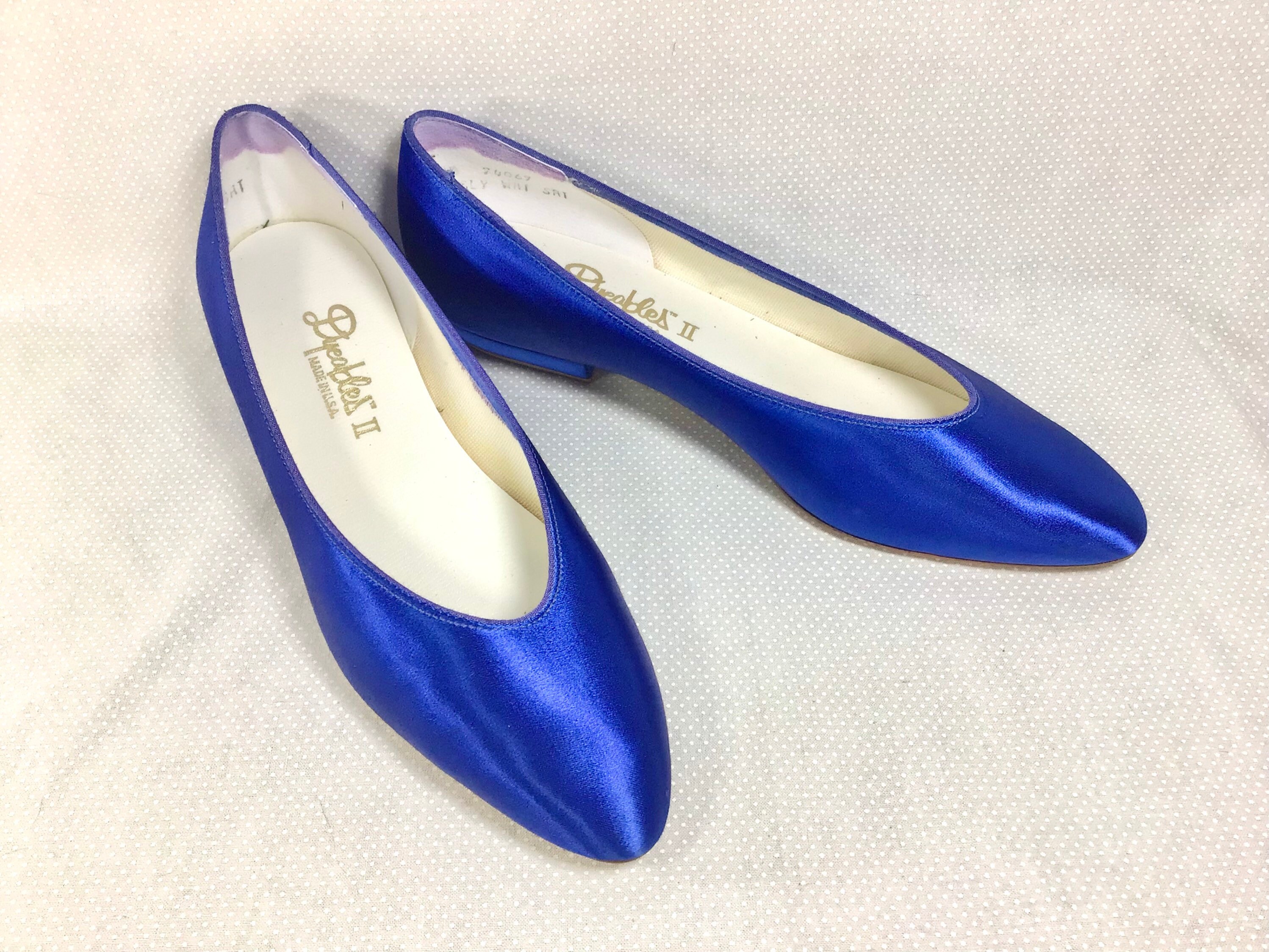 blue flats