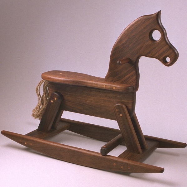 Rocking horse plans wood horse plans full size plans for hobby horse