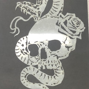 Snake 3 Eusable Myla Stencil - At Caft Supplies New Sizes