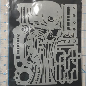 Scream Mylar Stencil in A3/A4/A5 Sheet Sizes Thicker 190 Micron Reusable  Painting Craft Art DIY Template 