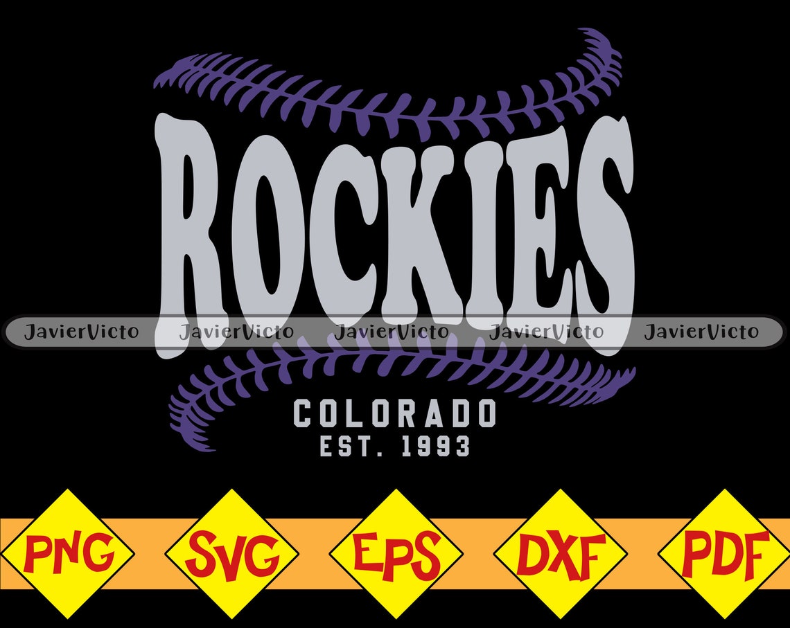 Download Rockies Baseball Team EST. 1993 Svg Rockies SVG Love ...