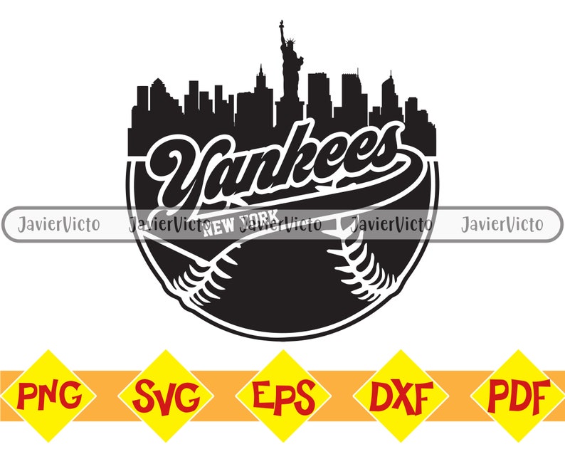 Free Free Yankees Baseball Svg 638 SVG PNG EPS DXF File
