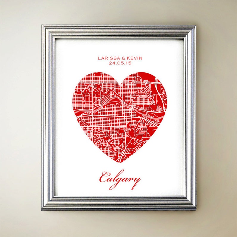 Calgary Heart Map image 1