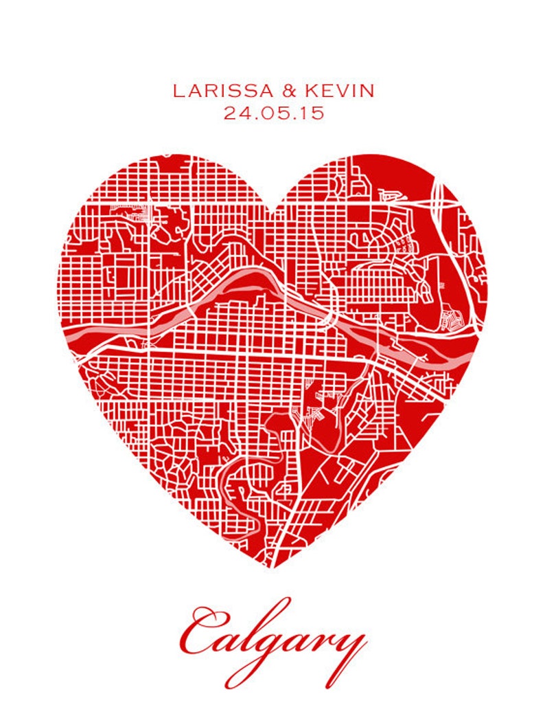 Calgary Heart Map image 2
