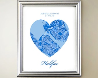 Halifax Heart Map