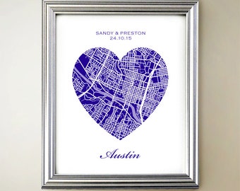 Austin Heart Map