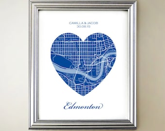 Edmonton Heart Map