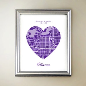 Carte cardiaque d'Ottawa