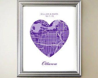 Ottawa Heart Map