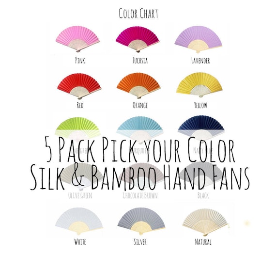 Orange SILK FOLDING FANS Summer Wedding Party FAVORS Gift Decorations Dinner Orange SILK FOLDING FANS Summer Wedding Party FAVORS Gift Decorations Dinner