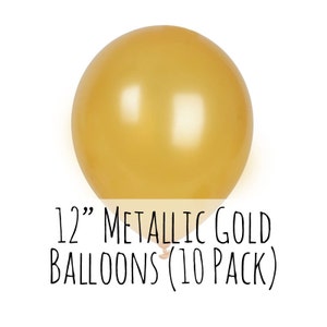 12" metallic gouden ballonnen, 12 inch metallic gouden latex ballonnen, 1 ft ballon, feestdecoraties, bruiloft, verjaardagsdecoratie