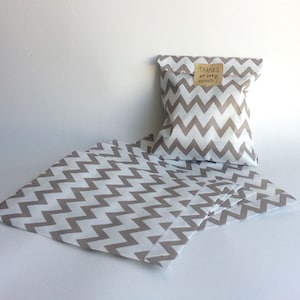 Sacchetti di carta Chevron grigio caldo, maniche di carta circa 5” x 7”, per articoli fatti a mano, carta 4 x 6, buste, maniche di carta, sacchetti di carta