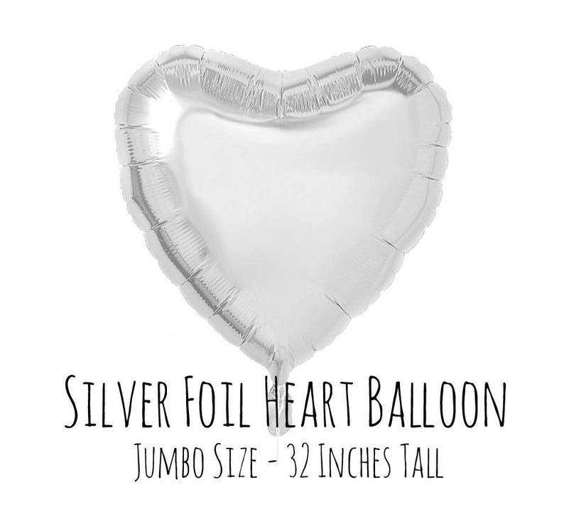 Bridal Shower Party Decor Big 40 Inch Party Balloons I Love You Big Foil Letter Balloons I Heart You Engagement Party Decor Balloons