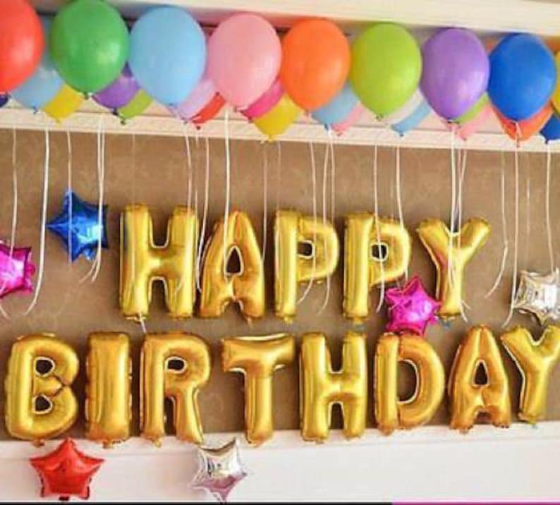 Bridal Shower Party Decor Big 40 Inch Party Balloons I Love You Big Foil Letter Balloons I Heart You Engagement Party Decor Balloons