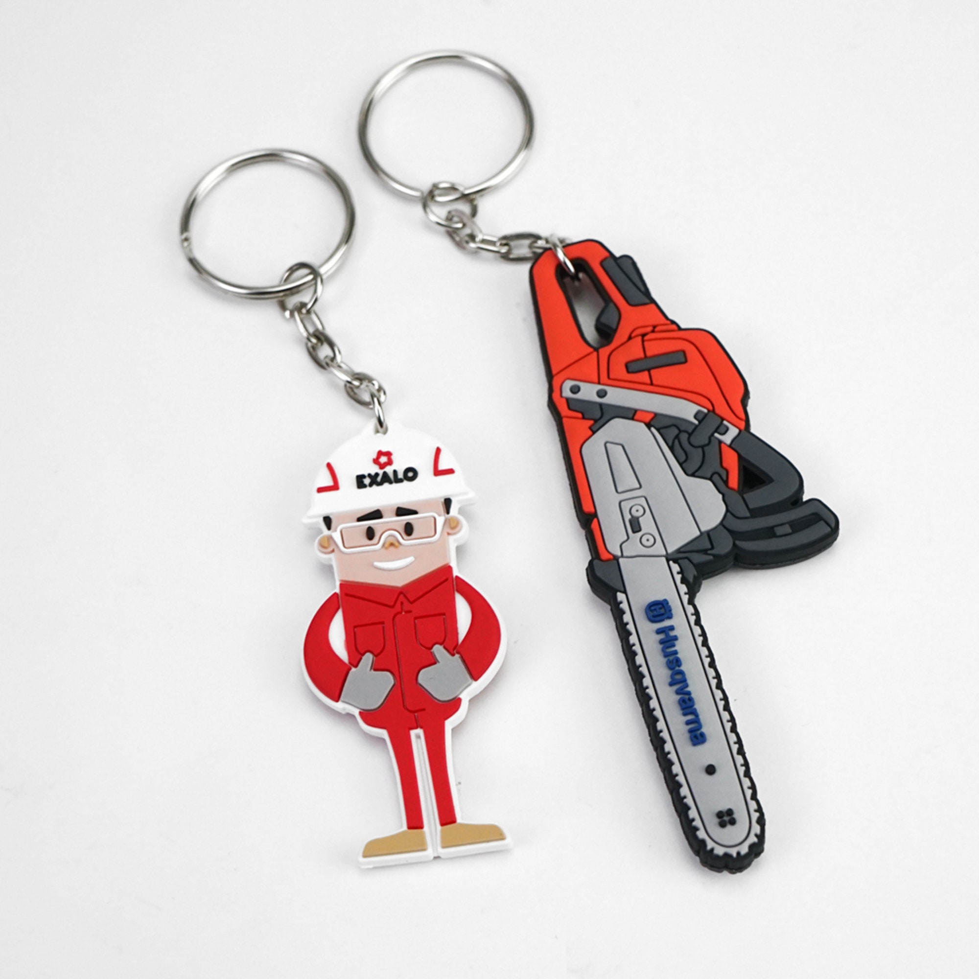 200 Custom 3d Rubber Keychains Soft PVC Keychain Cool Key Etsy UK