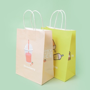 Sacchetti di carta per la spesa personalizzati con maniglie, Borsa regalo per negozi di articoli da vendita al dettaglio di articoli per la merce di abbigliamento, Borsa per feste, Borse di benvenuto per matrimoni, Sacchetti di carta sfusi