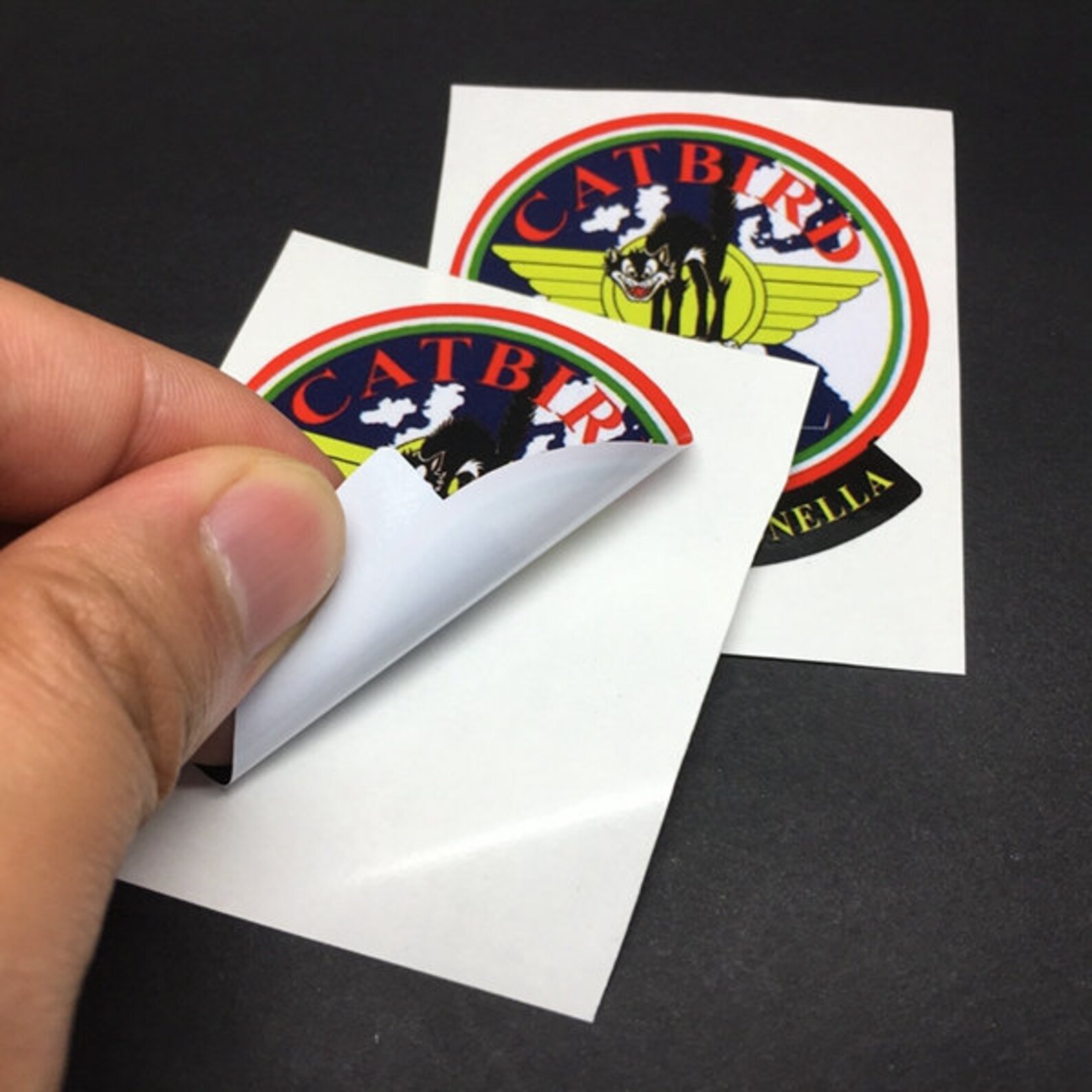 100 Custom Hat Stickers Custom Logo Stickers Custom Etsy