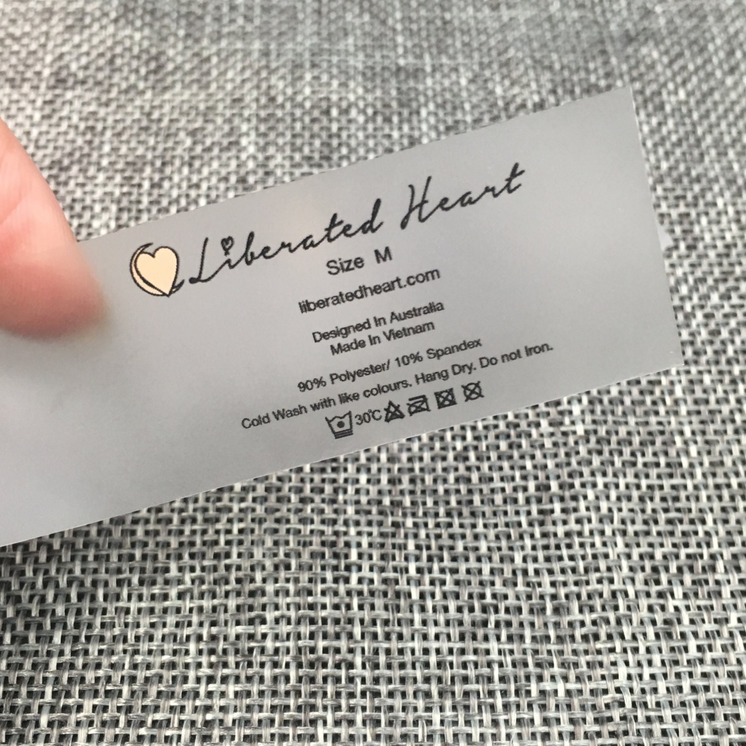 1000 Custom Plastic Label , Soft PVC Label , Print Label, Waterproof ...