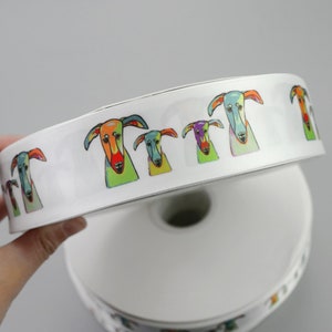 300 Satin printed label, Screen printed label, Custom Satin Clothing Labels, Custom Clothing Labels, Fabric Labels, garment labels