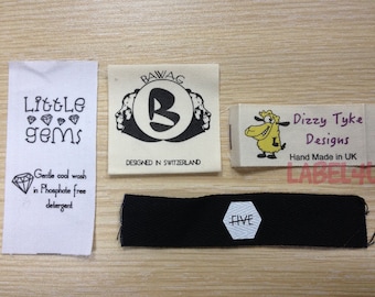 600 Custom cotton label, Original Cotton label, printed cotton label, label canvas, organic cotton label, cotton label