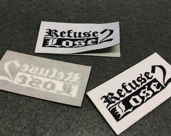 600 iron on woven labels, woven tags, woven label custom, custom label
