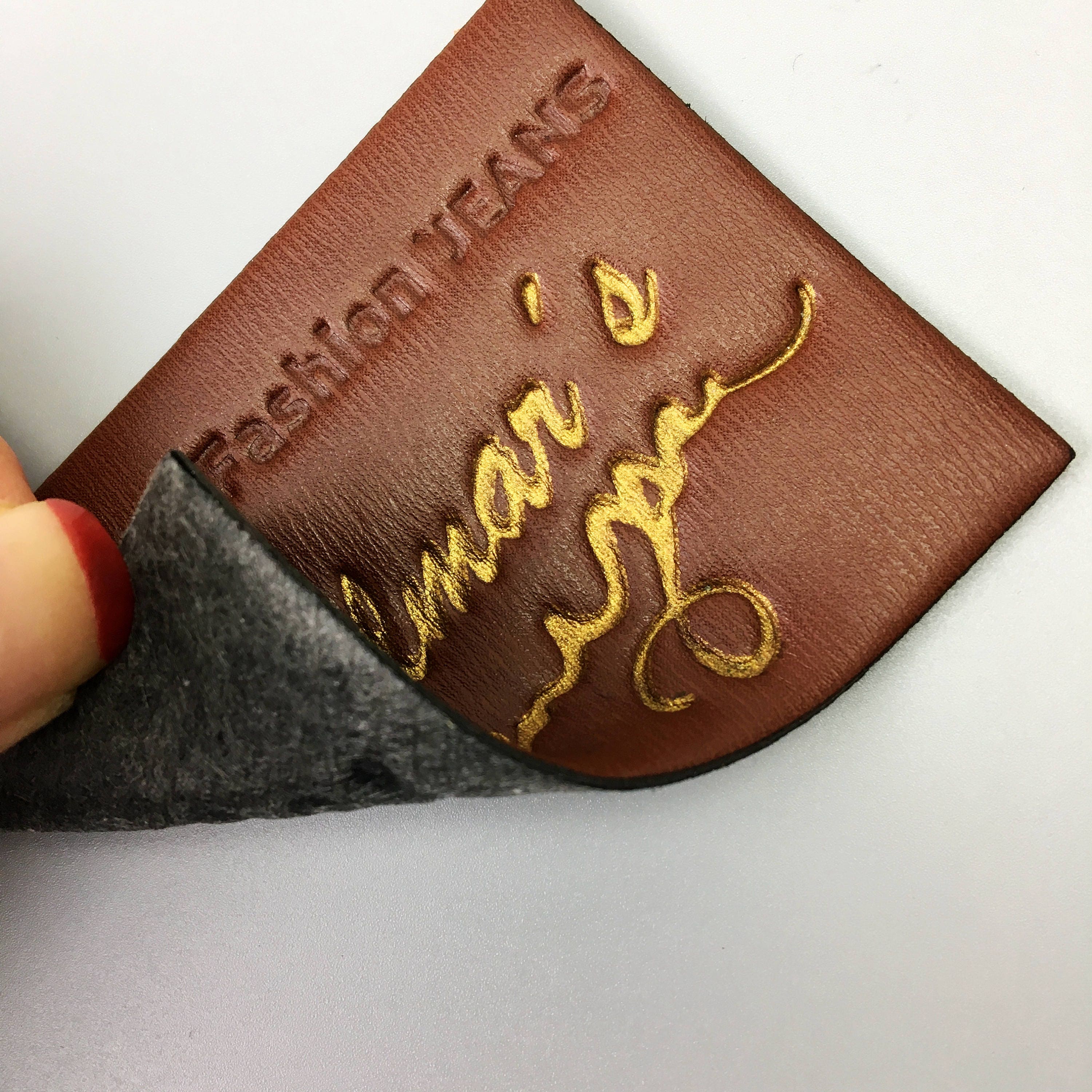 50 leather patches leather patches for hats leather patches Etsy