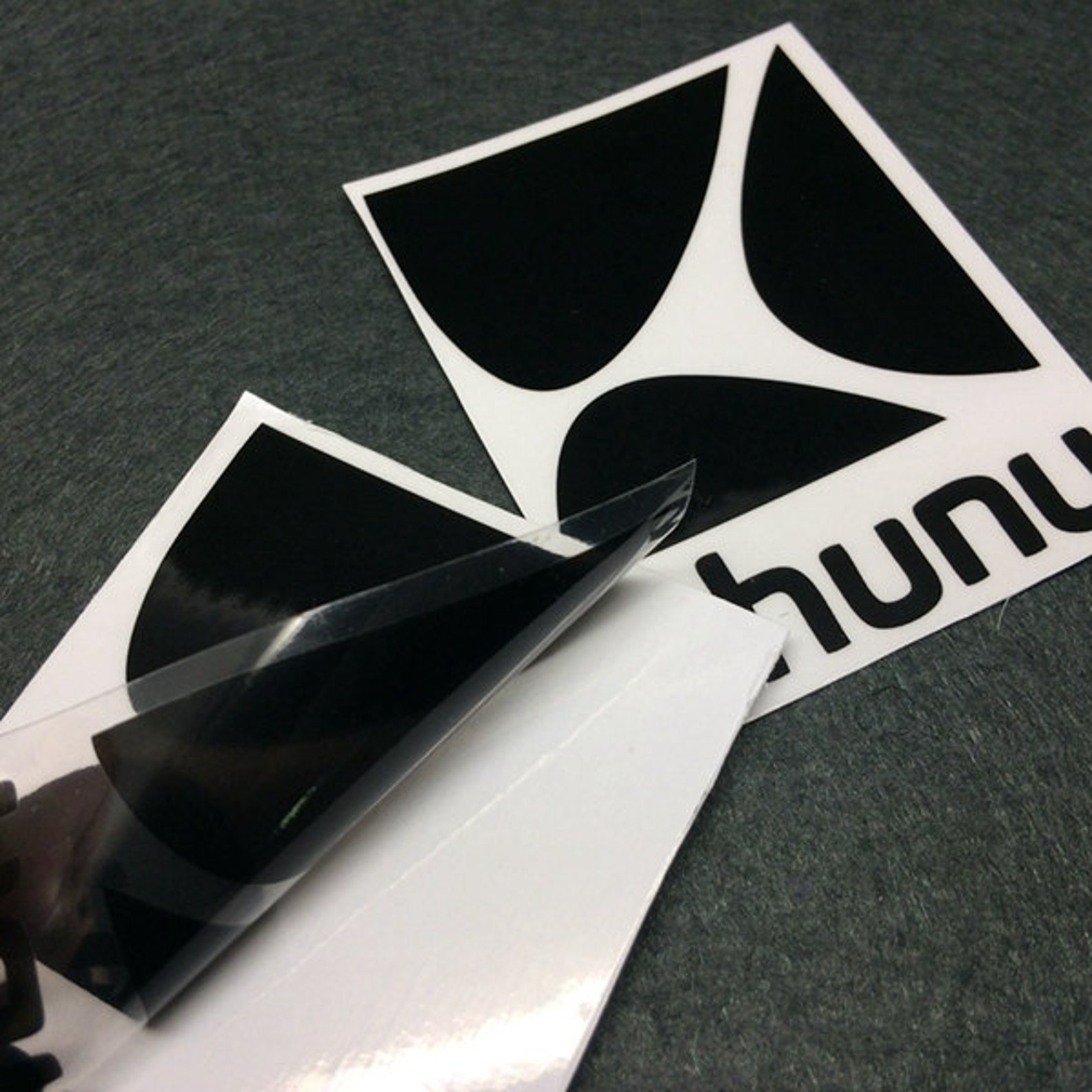 100 Custom Clear Stickers Clear Glass Sticker Transparent Etsy