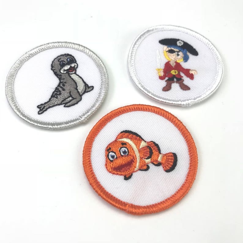 25 custom iron on patches custom name patches clothing Etsy