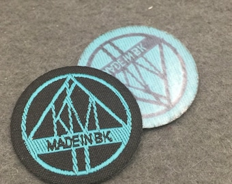 300 Custom Woven Iron on labels, name labels, iron-on clothing label, iron on custom clothing label,custom iron on woven tags