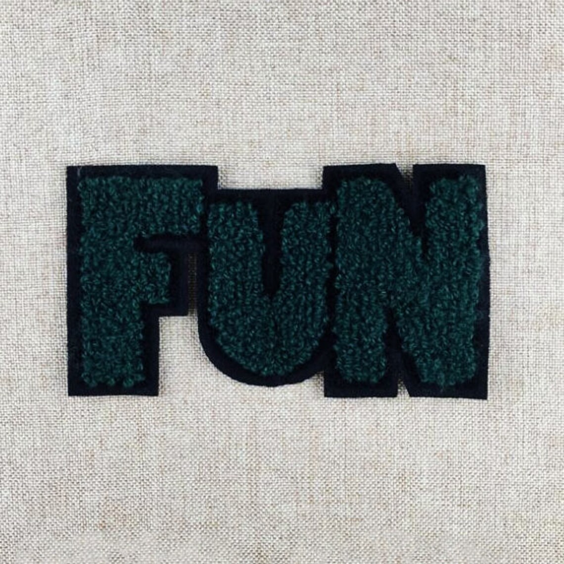 25 chenille varsity letters custom chenille letters chenille Etsy