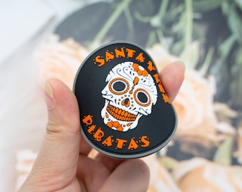 Custom Vinyl badges Silicone Transparent Background PVC Rubber Patches 2D and 3D custom pvc patch. Hook and Loop backing. Free Shipping