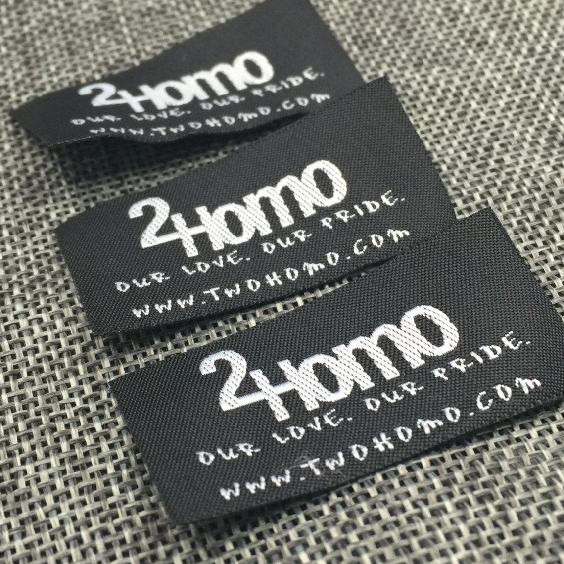 300 Customized Woven Labels Sew in Clothing Labels Custom | Etsy