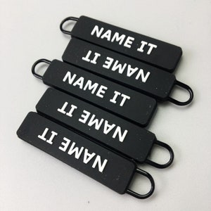1000 zipper pull for purse, Zipper Pull Charms, Zipper Pulls, Custom Zipper Pull, Zipper Slider- PICK YOUR COLOUR