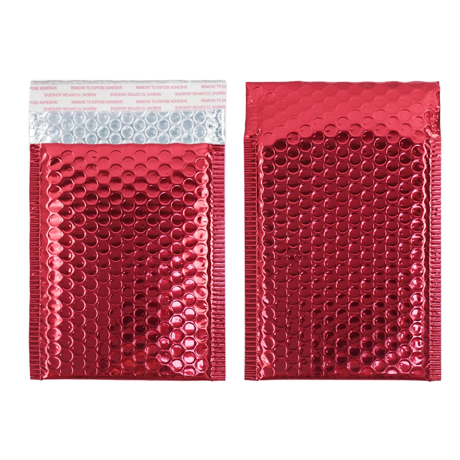 100pcs 6x8.5 Red Poly Bubble Mailers Bubble Mailer Etsy