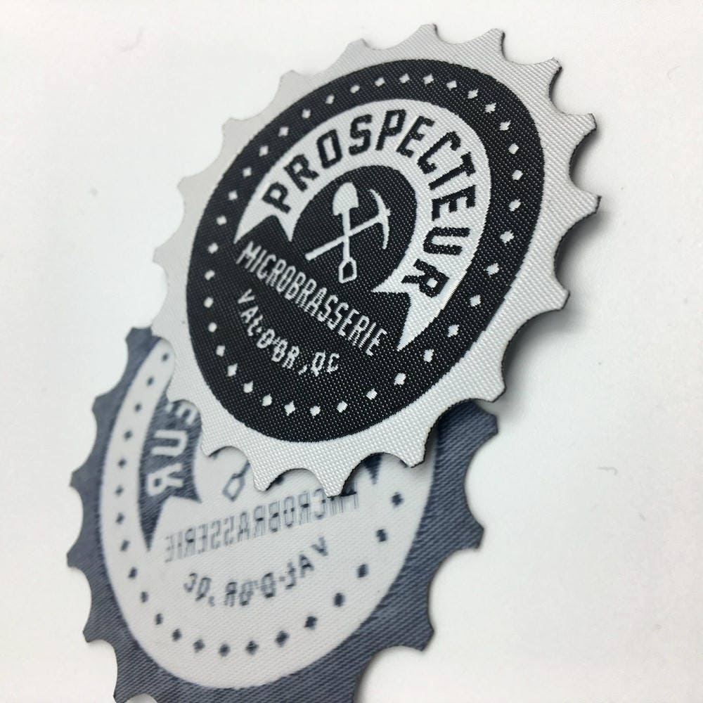 1000pcs Iron on Woven Labels iron on name label iron on name Etsy