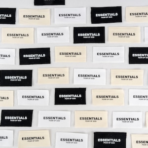 Custom cotton logo labels, sewing label, cotton printed labels, custom labels, personalized label, crochet label, sewing label, folded tag