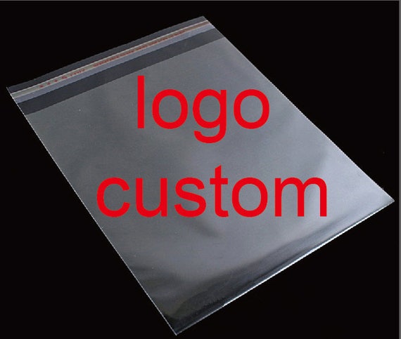 Sacchetti Di Plastica Autoadesivi Lunghi 100 Pezzi 5x20cm Bustine