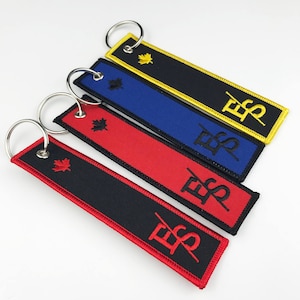 50  flight keycahin custom, embroidery flight tag, embroidered keychains, custom flight tag, jet tag, embroidery keychain