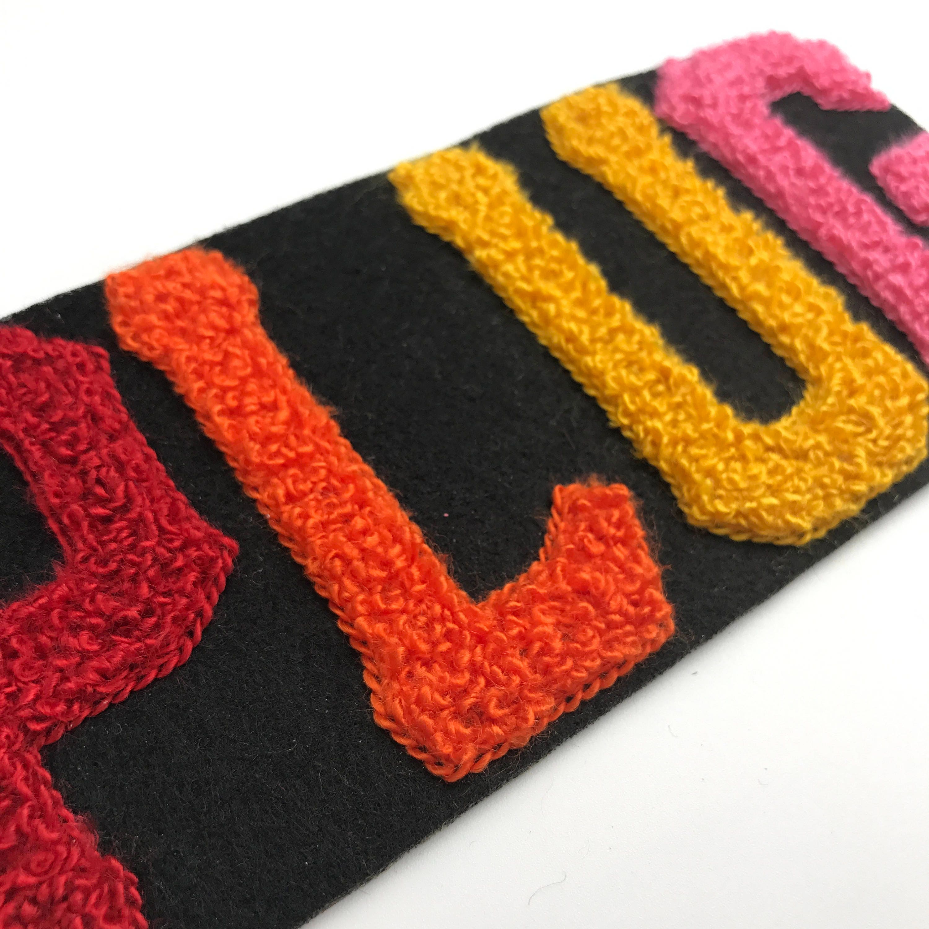 50 Custom Chenille Patch Jacket Patches Varsity Patches Etsy