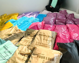 Sacchetti Per Spedizione In Plastica Rosa Da 100 Pezzi, Buste - Foto 8