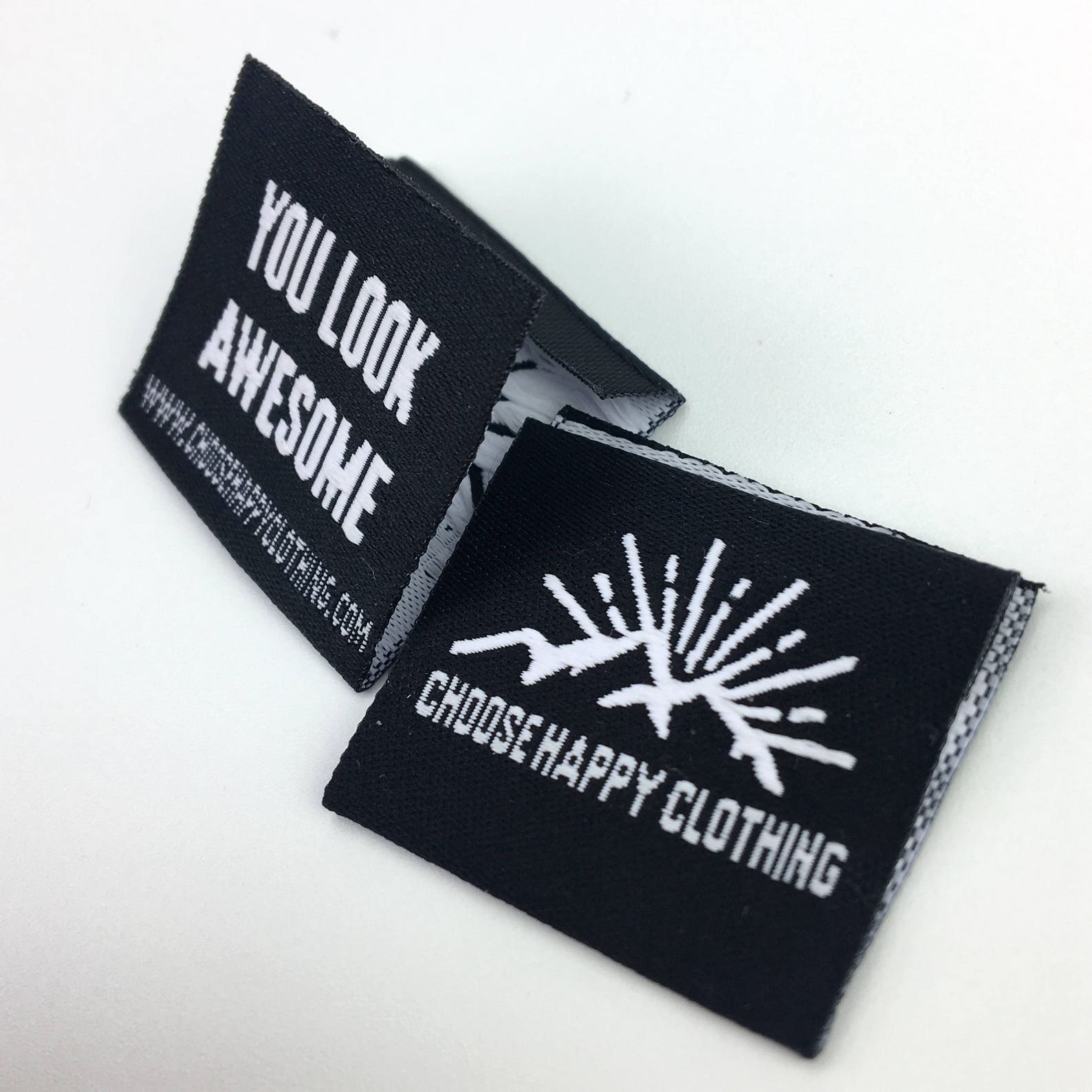 30pcs Woven Labels Custom Woven Label Custom Woven Labels Etsy