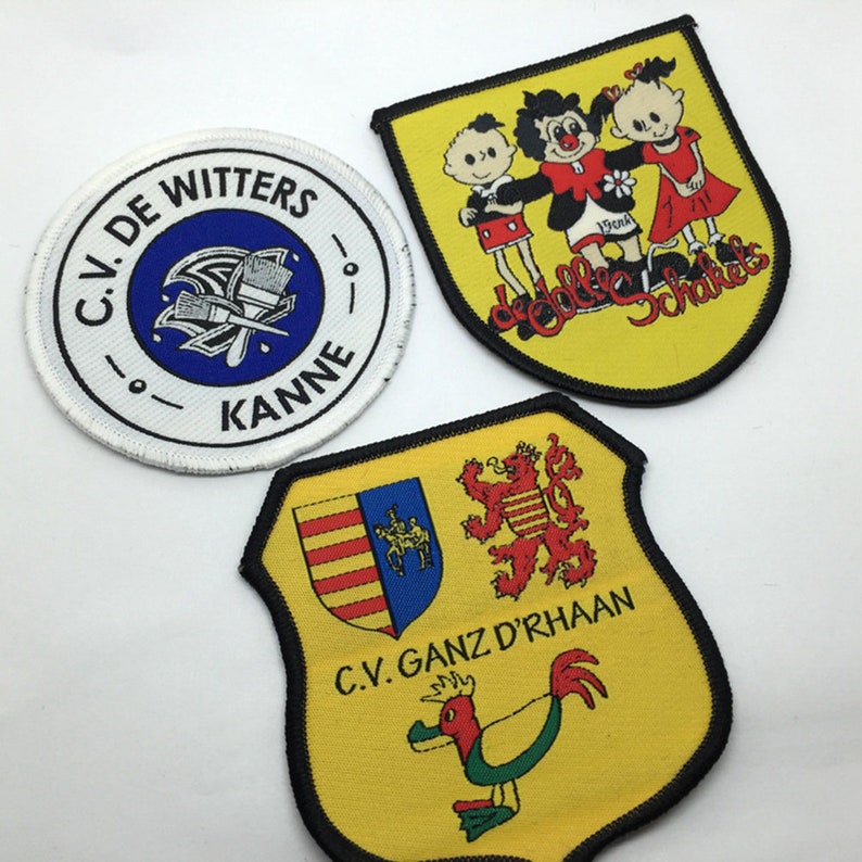 custom woven patch, iron on patches, back Patch, Custom Patch, Photo Patch, Personalized Patch, Jacket Patch, woven patches image 2