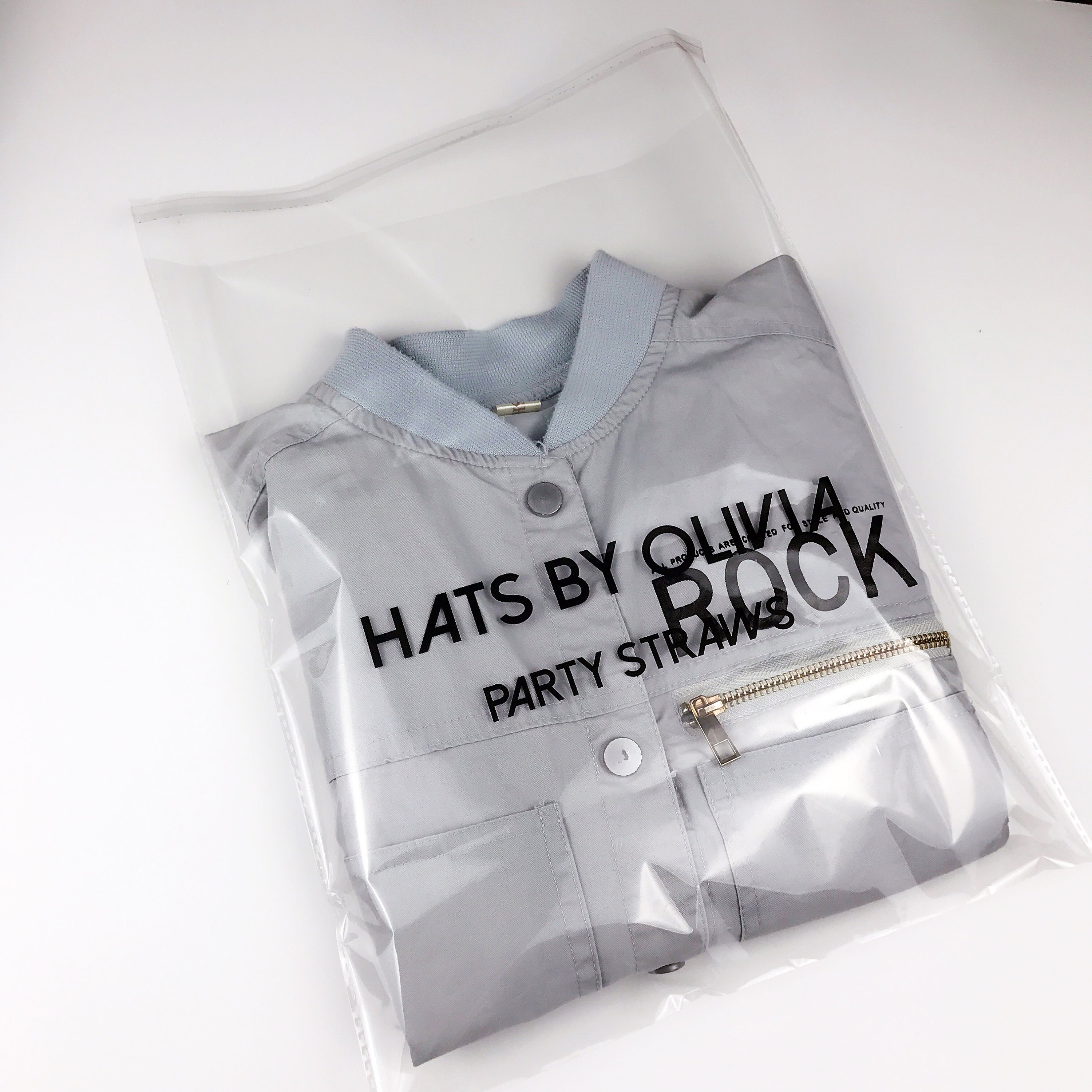 Sacchetti Di Imballaggio Richiudibili In Plastica Trasparente - Foto 7