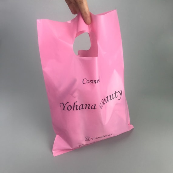 Custom Po HDPE LDPE Die Cut Handle Plastic Thank You Bags with Logo  Shopping Bag for Boutique - China Die Cut Bag and Die-Cut Bags price