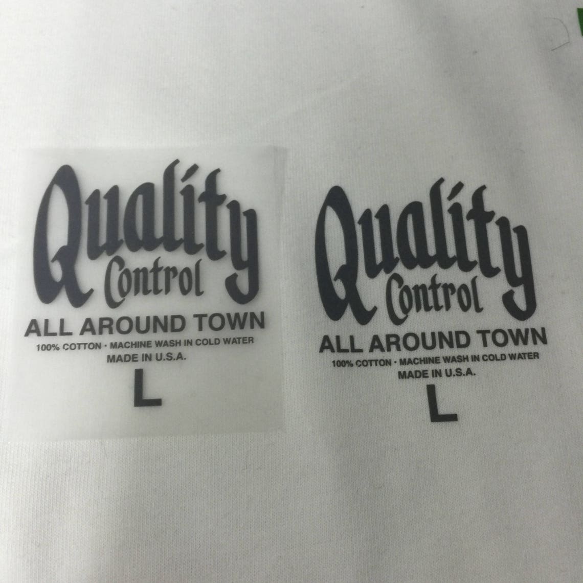 1000 Heat Press label heat transfer designs Tagless Etsy