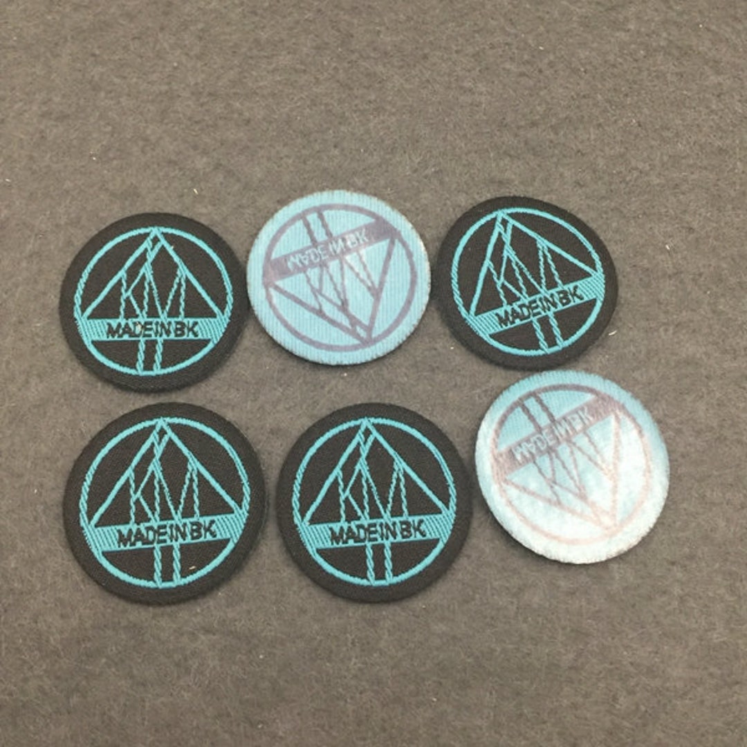 1000pcs Iron on Woven Labels, Iron on Name Label, Iron on Name Tag