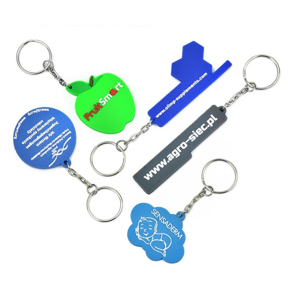 Download 50 Rubber Keychain Keychain Keyring Rubber Rubber Keychain Etsy