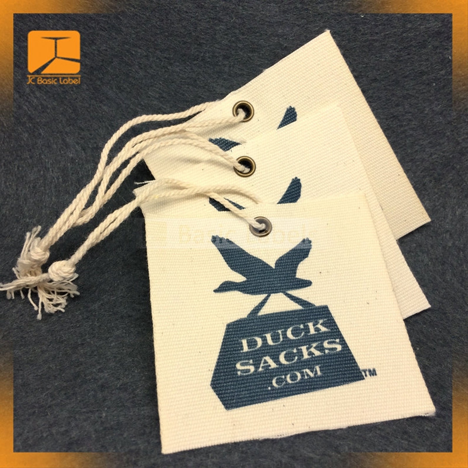 500 Canvas Hang Tags Canvas Gift Tags Fabric Tags Canvas Etsy